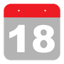 hovytech, event, Schedule, Eight, eighteen, One, Calendar DarkGray icon