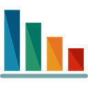 graph, Business, Stats, statistics, graphic, Bar chart, Business And Finance, Seo And Web Black icon
