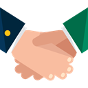 Agreement, deal, Handshake, Gestures, Business And Finance, Hands And Gestures LightPink icon