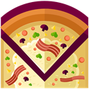 Italian Food, Restaurants, Food And Restaurant, Restaurant, Fast food, junk food, Pizzas, food, Pizza Maroon icon