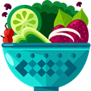 food, organic, diet, vegetables, vegetarian, vegan, salad, Healthy Food, Food And Restaurant DarkTurquoise icon