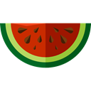 organic, watermelon, diet, vegetarian, vegan, Healthy Food, Food And Restaurant, food, Fruit Black icon