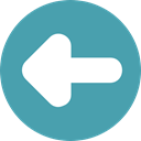 Arrows, Back, previous, Direction, directional, Multimedia Option CadetBlue icon