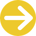 Arrows, next, skip, Direction, directional, Multimedia Option Goldenrod icon