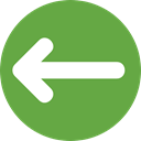 Arrows, Back, previous, Direction, directional, Multimedia Option OliveDrab icon