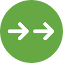 Arrows, next, skip, Direction, directional, Multimedia Option OliveDrab icon