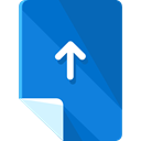Files And Folders, document, File, Archive, upload, interface DodgerBlue icon