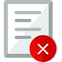 Files And Folders, Archive, cancel, interface, education, document, paper, File, documents Lavender icon