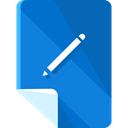 document, Edit, File, Archive, interface, Files And Folders DodgerBlue icon