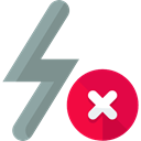 ui, Multimedia Option, cancel, miscellaneous, Flash Black icon