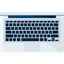 Keyboard, Keys, technology, electronic, electronics, computing MidnightBlue icon