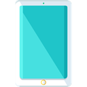 ipad, electronic, electronics, Tablet, touch screen, technology DarkTurquoise icon