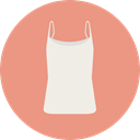 Shirt, Clothes, style, fashion, Femenine DarkSalmon icon