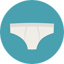 Underpants, fashion, underwear, panties, knickers, Femenine CadetBlue icon
