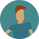 Social, user, profile, Avatar CadetBlue icon