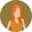 user, woman, profile, Avatar, Social Sienna icon