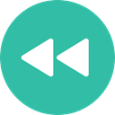 Arrows, Orientation, interface, rewind, Direction, ui, Multimedia Option LightSeaGreen icon