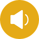Audio, interface, Multimedia Option, sound, speaker, volume, Multimedia, Music And Multimedia Goldenrod icon