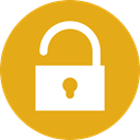 Lock, secure, security, padlock, Tools And Utensils, locked Goldenrod icon