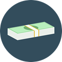 Notes, Business, Money, Cash, Currency, Business And Finance DarkSlateGray icon