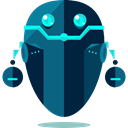 robot, technology, electronics, robotics, Science Fiction, Futurist MidnightBlue icon