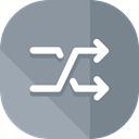Arrows, Change, exchange, shuffle, symbols, random, changing, Multimedia Option LightSlateGray icon