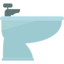 Clean, Hygienic, Furniture And Household, Bidet, bathroom, washing, hygiene LightSteelBlue icon