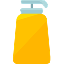 soap, cleaning, Plates, Healthcare And Medical, washing, Dishes, Liquid Soap Orange icon