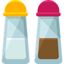 Condiment, Food And Restaurant, Salt And Pepper, food, Spicy LightSteelBlue icon