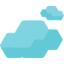 Cloud, weather, Clouds, sky, meteorology, Atmospheric SkyBlue icon
