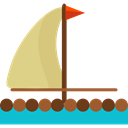sailing, transportation, Boat, transport, sail, Sailboat, Boats Black icon