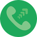 phone, Call, telephone, technology, Conversation, Communications, phone call, Telephone Call SeaGreen icon