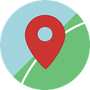 Orientation, interface, location, position, placeholder, Geography, Maps And Flags, Maps And Location, Map DarkSeaGreen icon