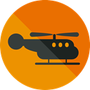 transportation, transport, Toy, flight, Helicopter, Chopper, Aircraft, modeling, Kid And Baby DarkOrange icon