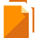 document, paper, Multimedia, File, Copy, Text, Archive, sheet, signs, Files And Folders DarkOrange icon