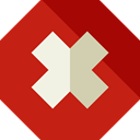 Close, cancel, ui, prohibition, signs, Error, cross, forbidden, interface Firebrick icon