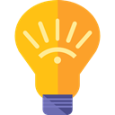 invention, Light bulb, Idea, electricity, illumination, technology, electronics Gold icon