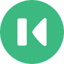 Arrows, Back, Left, previous, return, Music And Multimedia MediumSeaGreen icon