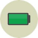Battery Level, Battery, technology, electronics, battery status LightGray icon