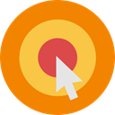 Arrows, Arrow, sport, Target, objective, Archery, weapons, archer, Sports And Competition DarkOrange icon