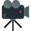cinema, film, movie, technology, electronics, video camera, Video Cameras DarkSlateGray icon