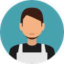 job, profession, Dustman, user, profile, Avatar CadetBlue icon