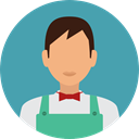 profile, Avatar, job, profession, user, Clerk, Professions And Jobs CadetBlue icon