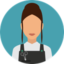 profile, Avatar, job, gardener, profession, Professions And Jobs, user CadetBlue icon