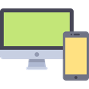 smartphone, technology, Seo And Web, screen, Devices, Tablet, monitor DarkKhaki icon