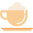 food, coffee cup, hot drink, Coffee Shop, Coffee, tea Khaki icon