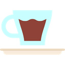 Coffee, food, Espresso, coffee cup, hot drink, Coffee Shop Black icon