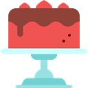 cake, food, Dessert, sweet, Bakery, baker Tomato icon