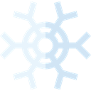 weather, Snow, nature, winter, Cold, snowflake Black icon