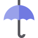 Umbrella, weather, Protection, Rain, rainy, meteorology, Tools And Utensils Black icon
